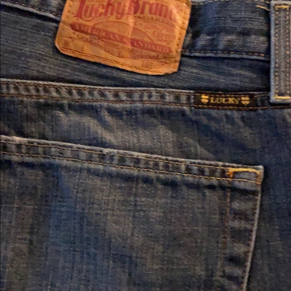 Mens lucky brand boot cut size 38/32